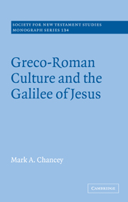 Mark Chancey's Greco-Roman Culture and the Galilee of Jesus, reviewed by Thang San Mung