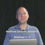Craig Keener: Matthew, Lecture 6