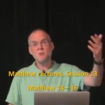 Craig Keener: Matthew, Lecture 13