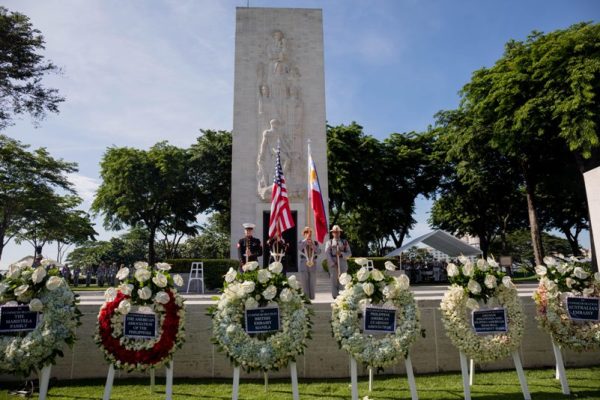 Memorial Day Ceremony 2018 at the Manila American Cemetery
