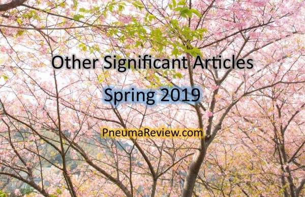 Spring 2019: Other Significant Articles