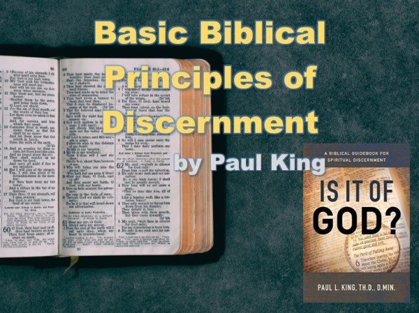 Basic Biblical Principles of Discernment