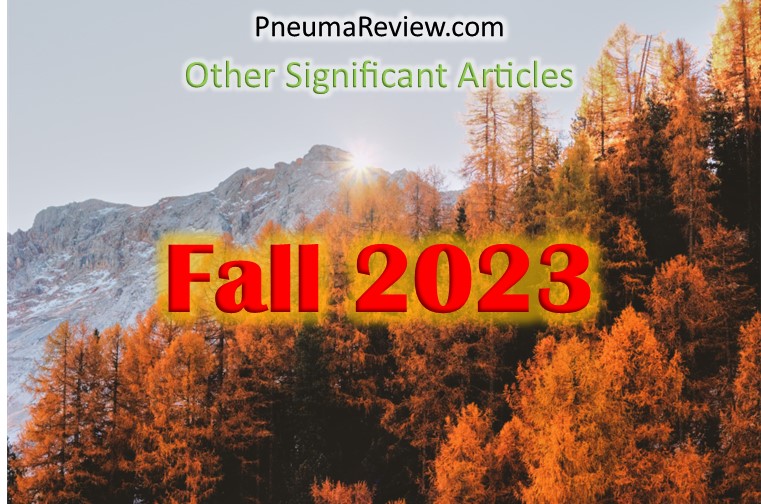 Fall 2023: Other Significant Articles