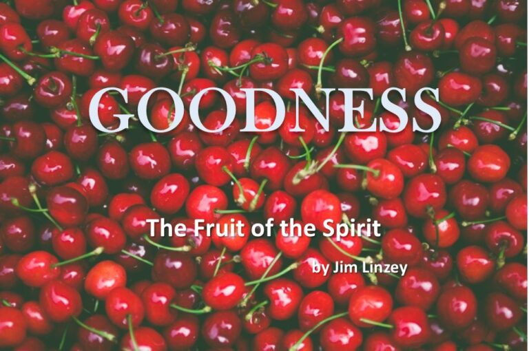 The Fruit of the Spirit: Goodness
