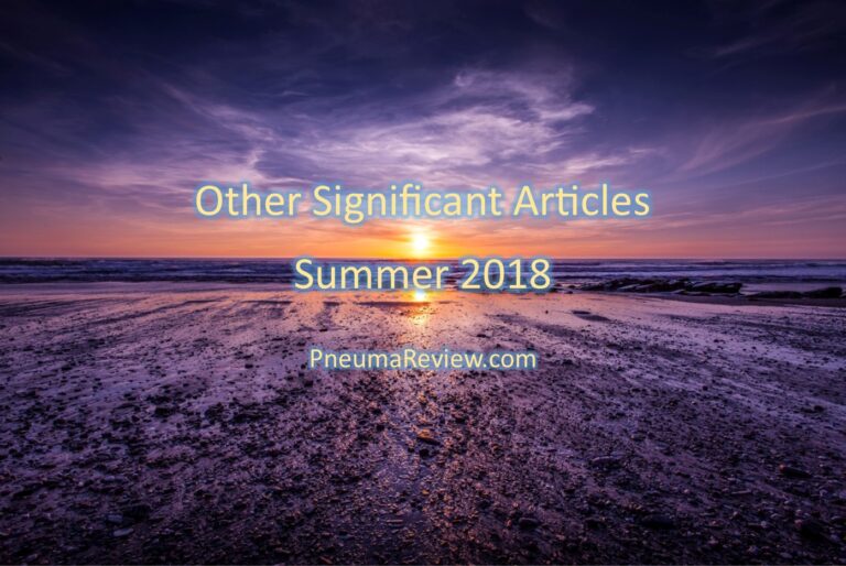 Summer 2018: Other Significant Articles