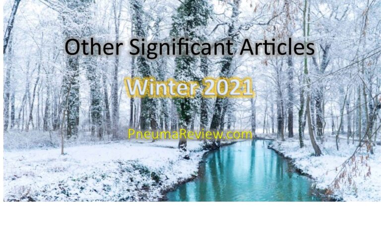 Winter 2021: Other Significant Articles