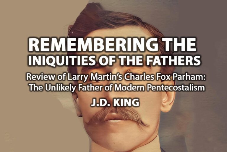 Remembering the Iniquities of the Fathers