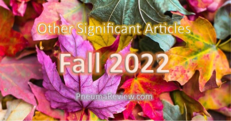 Fall 2022: Other Significant Articles