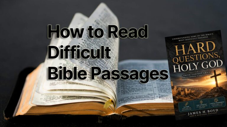 How to Read Difficult Bible Passages